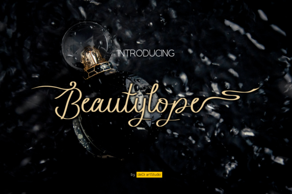 Beauty Lope Font: Elegant Script for Crafters