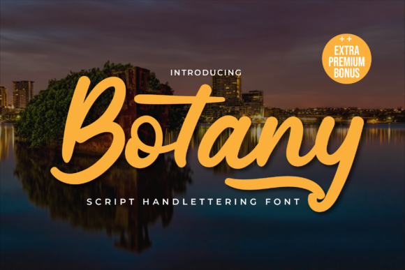 Botany: A Handwritten Font for Modern Web Design