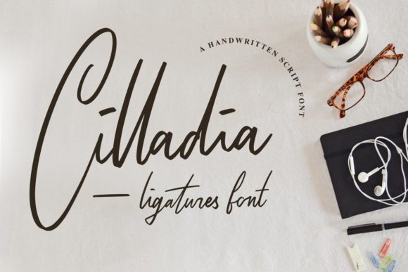 Cilladia: A Timeless Handwritten Font for Editorial Design