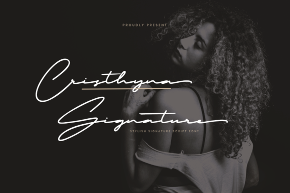 Cristhyna Signature: A Versatile Script Font for Modern Campaigns