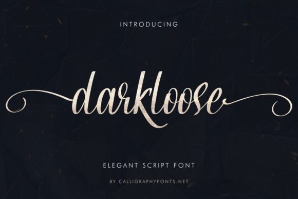 Darkloose: A Premium Script Font for Bold Branding