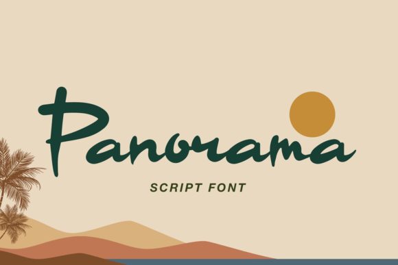 Designing With Panorama: A Handwritten Font for Modern Web Layouts