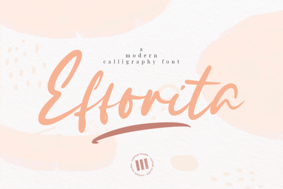 Efforita: A Handwritten Font for Elegant Branding