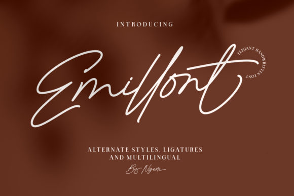 Emillont: A Handwritten Font for Modern Campaigns