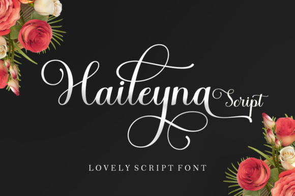 Haileyna Typeface: Elevating Brand Identity with Elegant Script