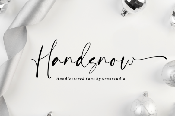 Handsnow: The Handwritten Font for Clear Campaigns