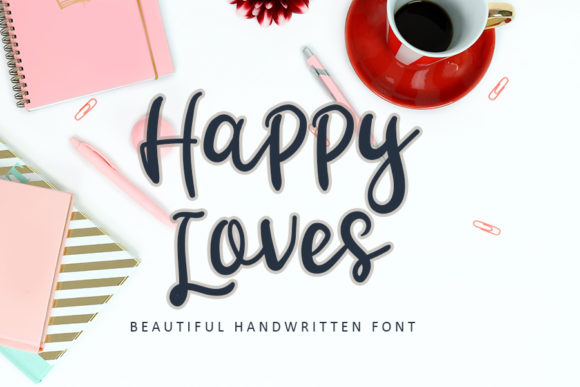 Happy Loves: A Timeless Handwritten Font for Modern Brands