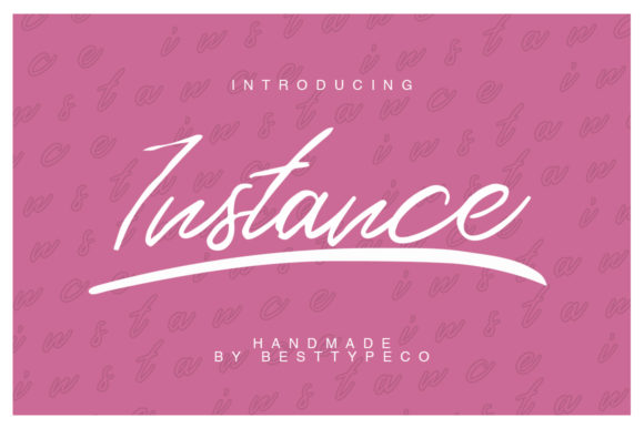 Instance Font Review: A Versatile Handwritten Typeface