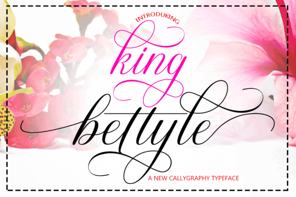 King Bettyle: A Modern Handwritten Typeface for Editorial Design