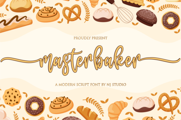 Masterbaker: A Handwritten Typeface for Editorial Warmth
