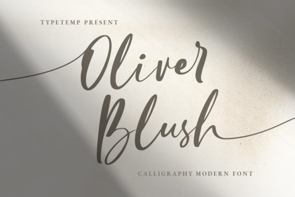 Oliver Blush: A Timeless Handwritten Font for Branding