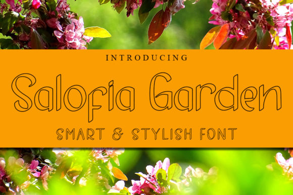 Salofia Garden: A Stylish Handwritten Font for Branding