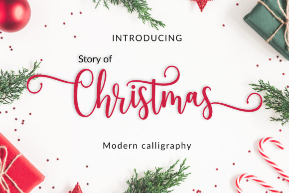 Story of Christmas: A Handwritten Font for Festive Campaigns
