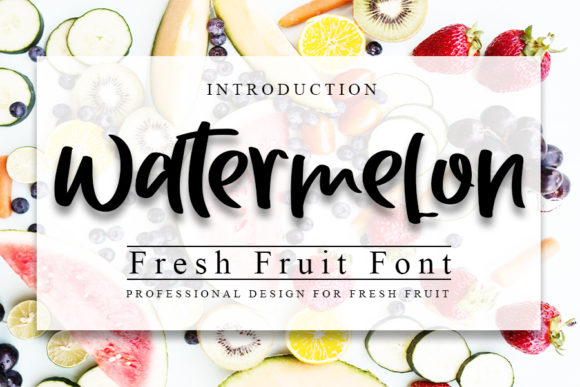 Watermelon: A Handwritten Font for Modern Brands