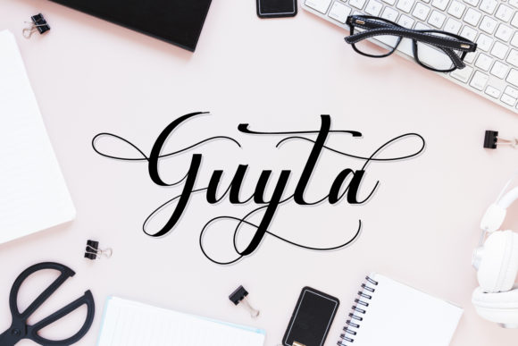 Why Guyta Is the Perfect Handwritten Font for Crafters